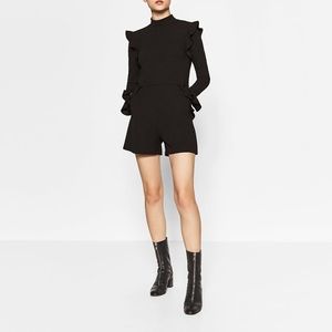Zara Ruffled Romper